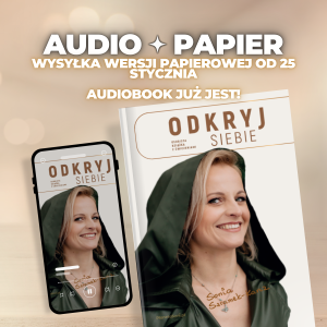 Książka "Odkryj siebie" - wersja papierowa + audiobook